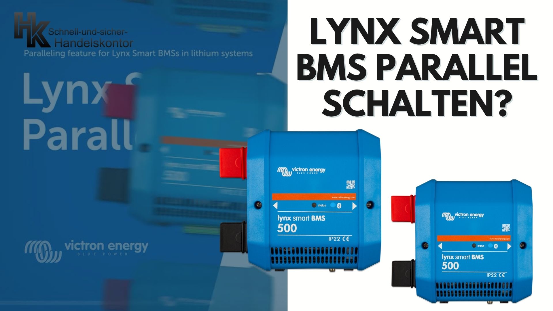Lynx Smart BMS parallel schalten