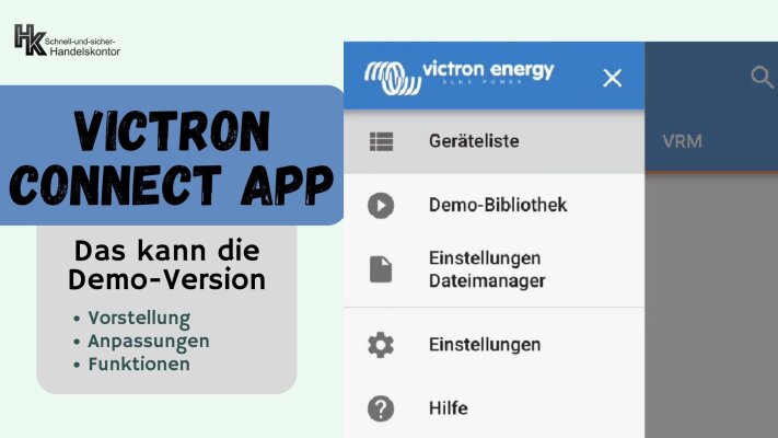 Victron Connect App Anleitung - Victron Connect App Anleitung deutsch