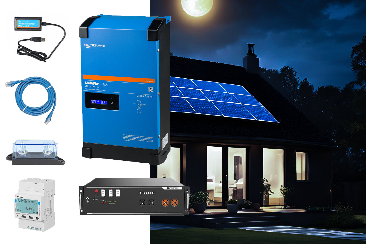 Solarspeicher Set mit Notstromfunktion