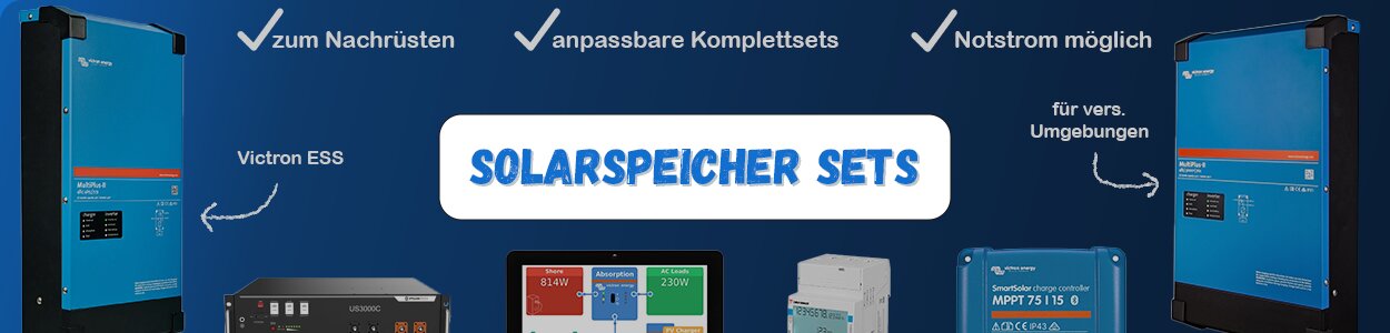 Solarspeicher nachrüsten Sets