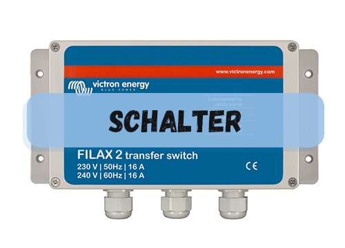 Victron Energy Netzvorrangschalter und Übergangsschalter