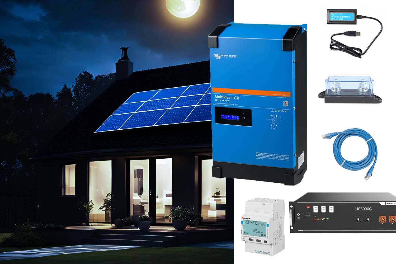 Victron ESS System Heimspeicher