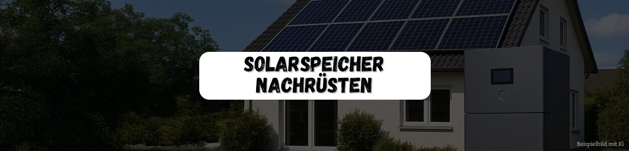 Solaranlage mit Solarspeicher nachrüsten