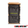 am campersten Design XXL Campingschrank vollständig faltbar und leicht, EXTREM robust und wetterfest inkl. Transporttasche
