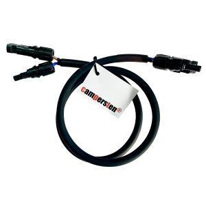 2x6mm² Solarkabel mit MC4 Steckern 1 Meter
