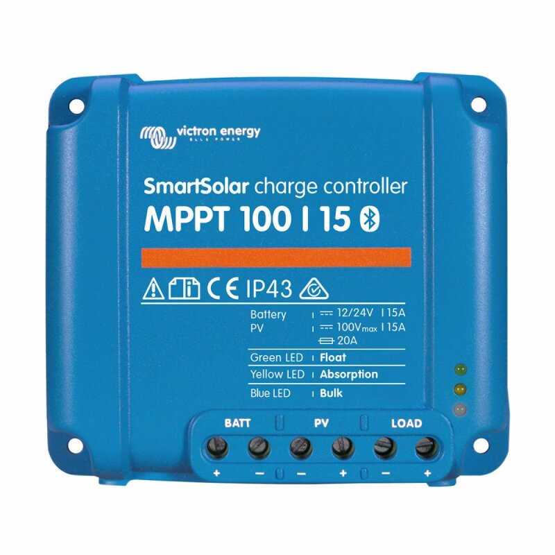Victron SmartSolar MPPT 100/15 Bluetooth integriert