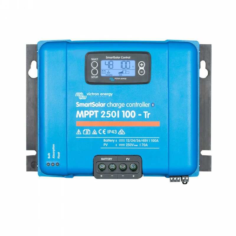 Victron SmartSolar MPPT 250/100 Bluetooth integriert