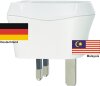 Reiseadapter Malaysia auf Deutschland Skross 1.500230 Reisestecker