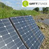Wattstunde® SunFolder 180W Solartasche Solarmodul BASIC Set inkl. 20A Laderegler und Anschlusskabel, faltbar