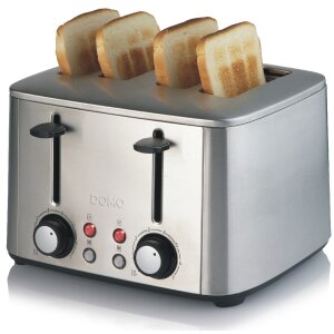 4 Scheiben Toaster, Brotröster mit 7...