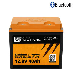 LIONTRON LiFePO4 12,8V 40Ah LX smart BMS mit Bluetooth