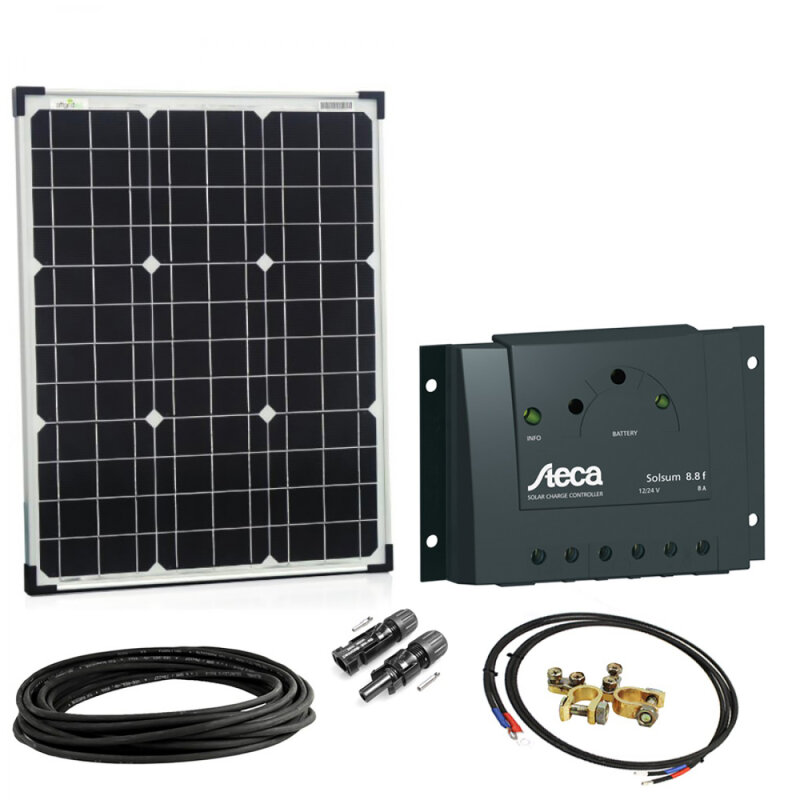 Solar Bausatz 50w - 12V Solar-Set
