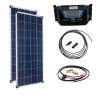 320W Solar Inselanlage Bausatz (2x160W) Solar Laderegler 30A LR30ALCD 2xUSB 12/24V