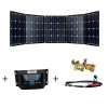 200Watt Solartaschenset FSP-2 Solarmodul Basic Set inkl. 20A  Laderegler Anschlusskabel, faltbar