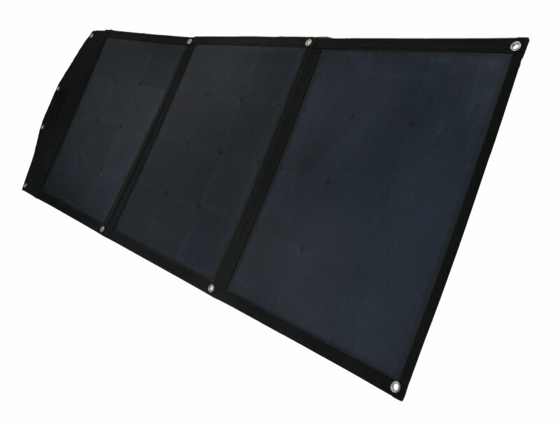 120Watt Solar-Panel faltbar mit MPPT-Regler für Blei, AGM, Gel, Säureakkus KfZ-Starterbatterien