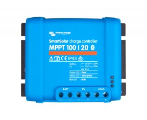 Victron SmartSolar MPPT 100/20 12/24/48V Bluetooth integriert