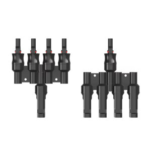 4-fach MC4-kompatible Abzweigbuchsen Solarstecker