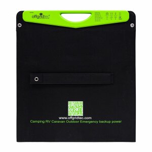 Offgridtec® 100W Solartasche mit 5V USB Anschluss