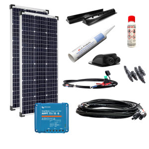 200W Wohnmobil-Solaranlage, Komplett-Set mit 36V-Modulen...