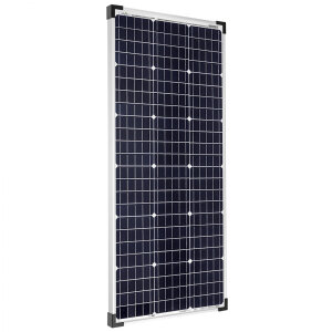 300W Wohnmobil-Solaranlage, Komplett-Set mit 36V-Modulen monokristalin, Victron MPPT BT Laderegler und Haltespoilern schwarz, am campersten®