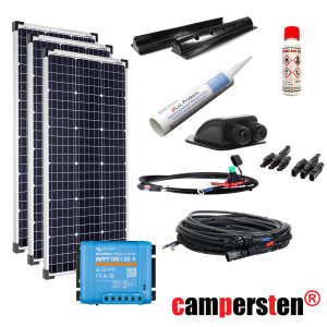 300W Wohnmobil-Solaranlage, Komplett-Set mit 36V-Modulen...