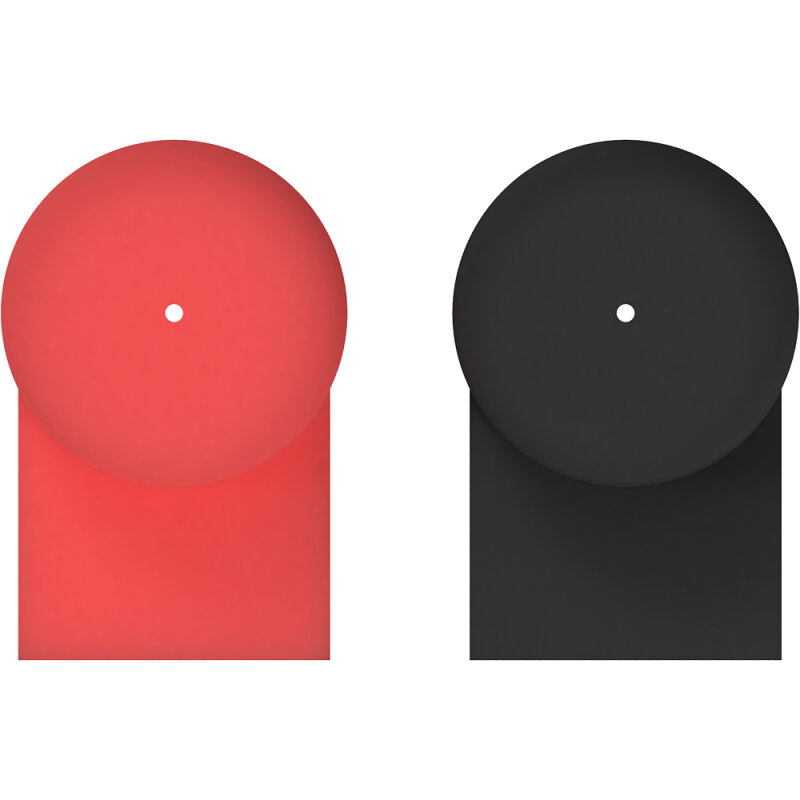 Polabdeckung Batterieanschluss M8 Rot Schwarz Berührschutz 2er Set 15mm