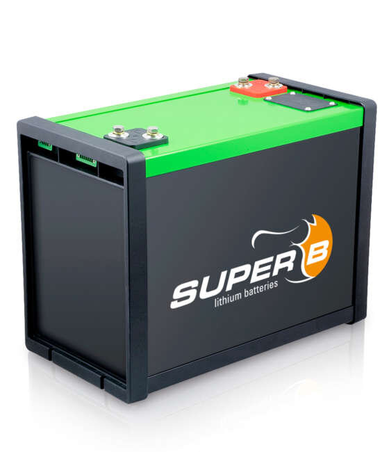 Set mit 30A Bluetooth Ladebooster und Super B NOMIA 12V340AH