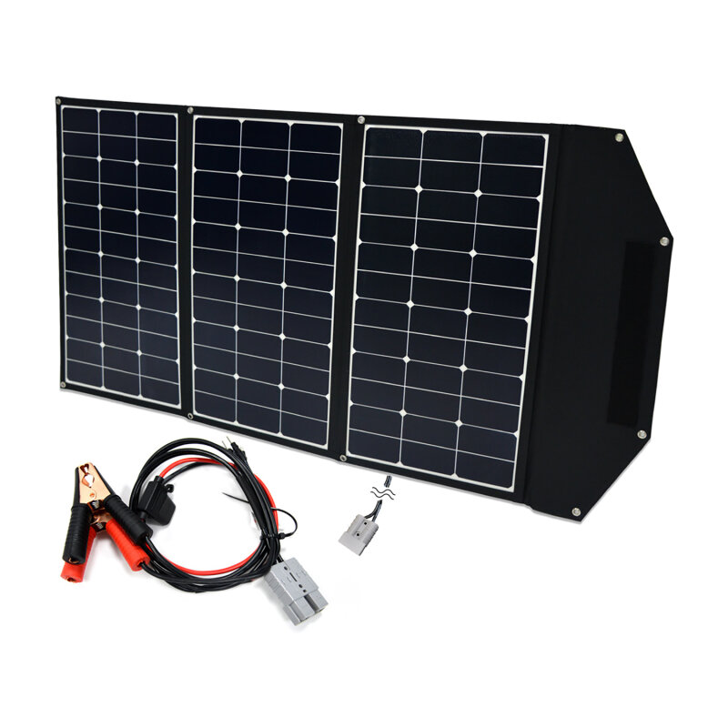 195Watt Solartaschenset FSP-2 Solarmodul Set inkl. 30A MPPT Bluetooth Laderegler mit Anschlusskabel, faltbar - mit 0% Umsatzsteuer nach §12 Abs. 3 UStG