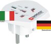 Reiseadapter Deutschland auf Italien - Skross 1.500211 Reisestecker