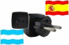 Reiseadapter Spanien - Kompatibel mit Geräten aus Argentinien