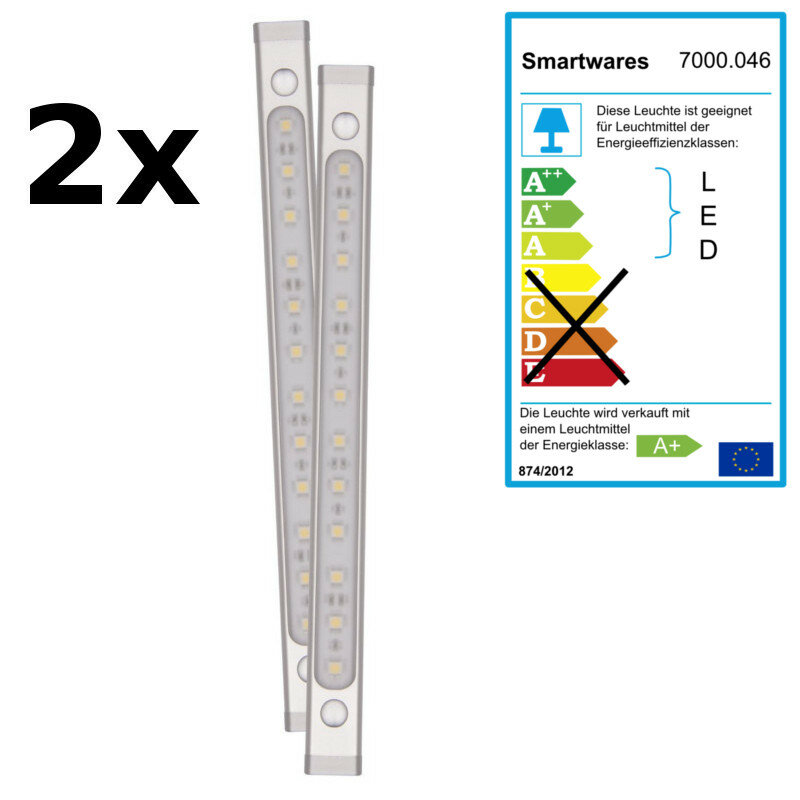 LED-Unterbauleuchten 4,4 Watt Smartwares 7000.046