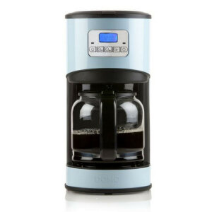 RetroKaffeemaschine für 1,8Liter DOMO DO478K Kaffeeautomat Pastell-Blau