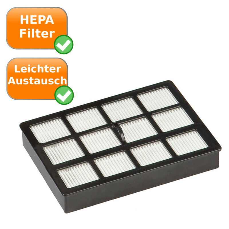 Hepa Filter für DOMO DO7246S Flüstersauger 1 Ersatzfilter