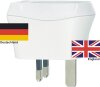 Reiseadapter England auf Deutschland Skross 1.500230 Single Travel Adapter