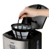 Kaffeemaschine 1,8Liter  Kaffeeautomat mit 1000Watt schwarz DOMO DO473K