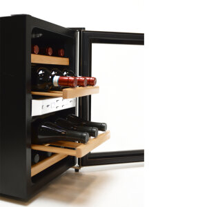 Weinkühlschrank Flaschenkühler für 12 Weinflaschen DOMO DO909WK