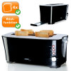 4 Scheiben Toaster, Brotröster mit 7 Bräunungsstufen DOMO DO961T