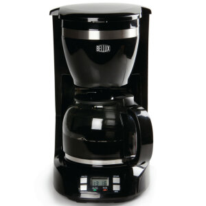 Kaffeemaschine 1,5Liter Kaffeeautomat mit Timer schwarz BELLUX BX1000