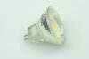 LED-Leuchtmittel, 8xLED, Spot, 125°, GU4, AC 12 V / DC 10-30 V, Verbrauch ca. 1,3 W, ca. 120 Lm, naturweiß, 4000 K, dimmbar, A+