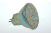 LED-Leuchtmittel, 12xSMD 2835-LED, Spot, 125°, GU4, AC 12 V / DC 10-30 V, Verbrauch ca. 2 W, ca. 169 Lm, 2700 K, dimmbar, Ø MR11, CRI>90, A+