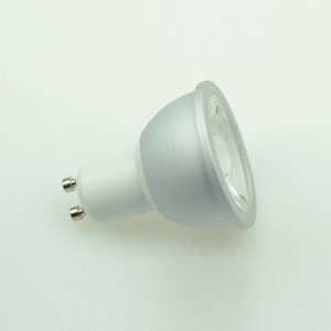 LED-Leuchtmittel, Spot, 1x6 COB LED, 60°, MR16 / GU10, AC 230 V, Verbrauch ca. 6 W, ca. 420 Lm, warmweiß ca. 2700 K, dimmbar, CRI>90, A+