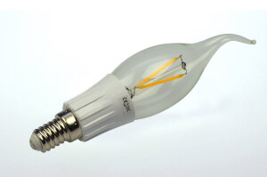 LED Birne Kerzenform Fadenlampe E14 3,3 Watt warmweiß 300 Lumen