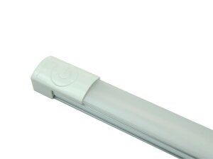 600mm LED-Lichtleiste mit Touchschalter 123 SMD-LEDs 600 Lumen kaltweiß Anschlussbuchse 3,5x1,35 DC 12-14 Volt (Autobatterie) Verbrauch: 11 W