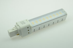 LED-Kompaktleuchtstofflampe, 18x SMD-LED, ca. 140°, G24,...