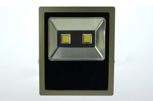 Flutlicht-Economy-Strahler, 2x50er COB LED, 120°, AC...