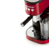 Edle Siebträger Espressomaschine im exklusiven Boretti Design Boretti B401 rot