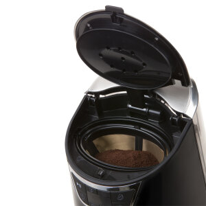 Eleganter Kaffeeautomat mit Aromakontrolle im exklusiven Boretti Design B410