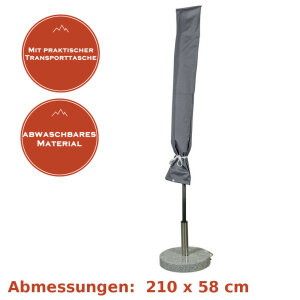 Deluxe Schutzhülle für Sonnenschirm 250-450cm...