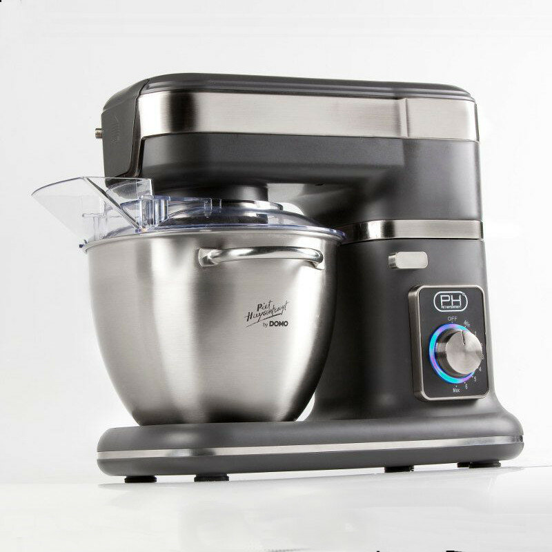 Küchenmaschine Domo DO 9070KR Profi-Knetmaschine schwarz