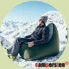 Design Luftsessel MINIMALES Gewicht bei MAXIMALEM Komfort selbstaufblasend outdoor camping strand pool - Grün